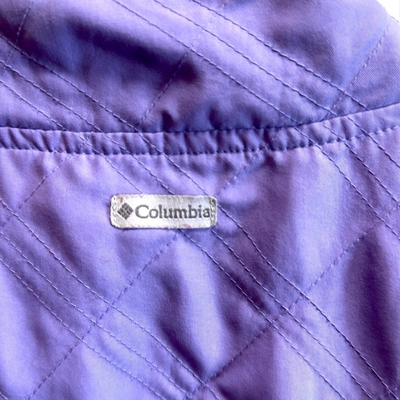 Vintage Columbia Purple Quilted Vest Size L - Picture 3 of 7